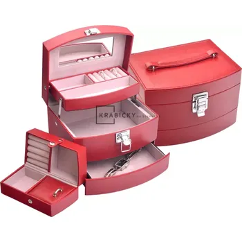 Šperkovnice Šperkovnice Červená SP-250/A7/N