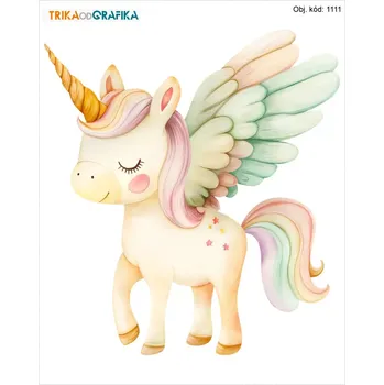 Textilie Jednorožec 2 – nažehlovačka 14x11