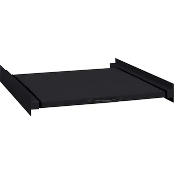 police Střední police na pračku Černá 60 x 60 x 8 cm Ocel