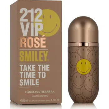 Dámský parfém Carolina Herrera 212 VIP Rosé Smiley EDP 80 ml W