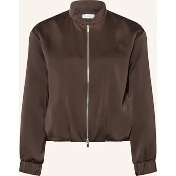 Darling Harbour Dámská Saténová Bunda, dark brown, 38