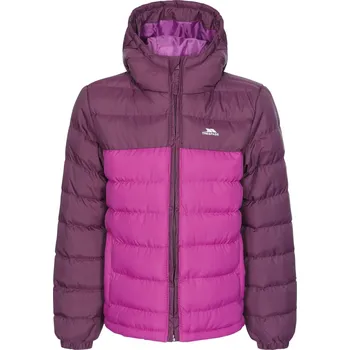 Dívčí bunda TRESPASS Dětská zateplená bunda FIALOVÁ