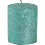 Provence Rustikální svíčka 7 cm zelená