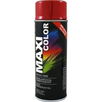 Barva ve spreji Motip - Maxi Color dopravní červená RAL3020 400ml