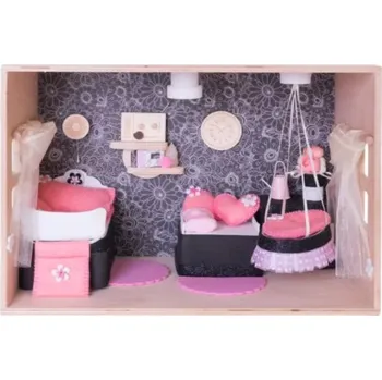 Výuková hračka Pokojíček pro miminko – tvořivá sada