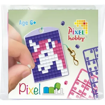 Pixel klíčenka jednorožec 1ks