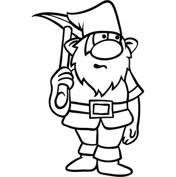 Samolepící dekorace PERMONÍK / 12x15 cm (Samolepicí šablona na pískování)