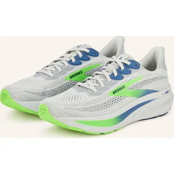 Pánská běžecká obuv Brooks Pánské Běžecké Boty Ghost 17, světle šedá / neonově...