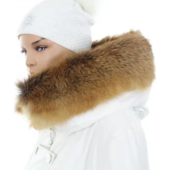 Sikora Kožešinový lem na kapuci - límec liška zrzavá L 11/2 (90 cm)