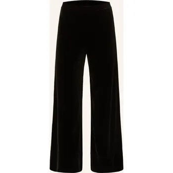 Dámské kalhoty Part Two Dámské Sametové Kalhoty Varlapw, černá, 38