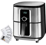 TecTake GmbH 404213 horkovzdušná fritéza ben 10,2 l - stříbrná