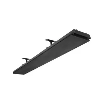 Průmyslové topidlo Elektrický tepelný zářič HEATSTRIP Design 2400 W celočerný + doprava zdarma!