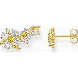 Thomas Sabo H2324-414-4 ear studs flower gold plated