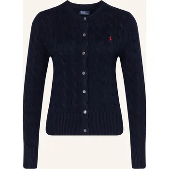 Dámský svetr Polo Ralph Lauren Dámský Pletený Kardigan, tmavě modrá, 42
