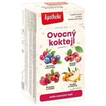Čaj Čaj Ovocný koktejl 4v1 20 sáčků