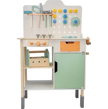 Dřevěná hračka 4iQ Group Dřevená dílna pro děti PROFÍK