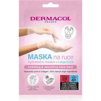 Péče o ruce Dermacol Hand Mask Hydrating & Smoothing rukavice s hydratačním účinkem 1 pár