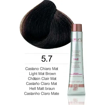 Barva na vlasy Green Light barva na vlasy Luxury 5.7 100 ml