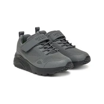 Chlapecká obuv Sneakersy Skechers Uno Lite-Worlo 403651L/CHAR Šedá 31