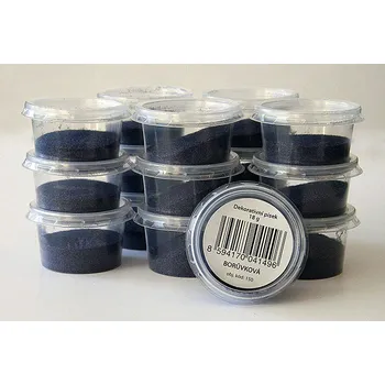 písek borůvková (Dekorativní písek)