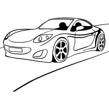 AUTO 1. / 12x15 cm (Samolepicí šablona na pískování)