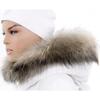 Sikora Kožešinový lem na kapuci - límec mývalovec M 44/75 (74 cm)