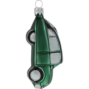 Ego Dekor vánoční ozdoba auto Tatra 603 zelená/matná 6 ks