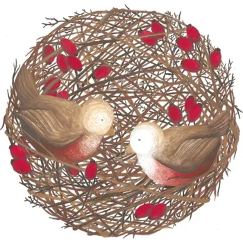 Ellastration Přáníčko Ptáčci