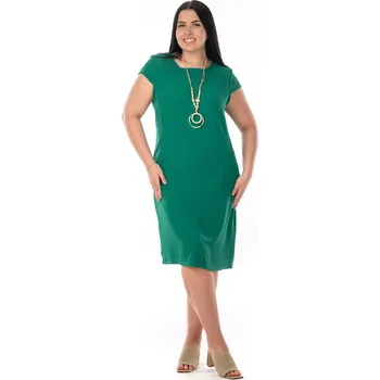 Dámské šaty Dámské šaty LING 38 Zelená