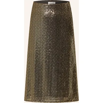 Dámská sukně Part Two Dámská Sukně Viktoriapw S Flitry, zlatá / stříbrná, 36