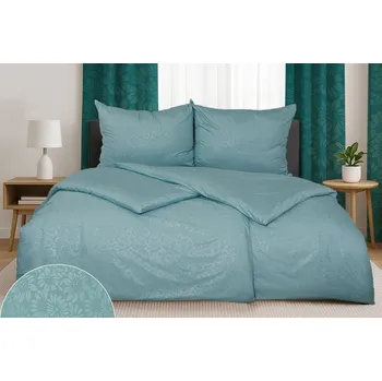 Povlečení Povlečení DAMAŠEK mikro 4dílné PALSA modré