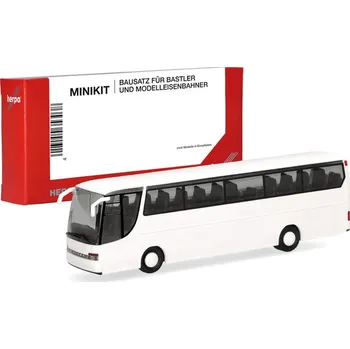 autíčko MiniKit Setra 315 HDH bílá Herpa 014359