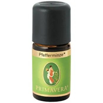 Masážní přípravek Primavera Bio Organic Oil ( máta peprná ) - Přírodní éterický olej 5 ml