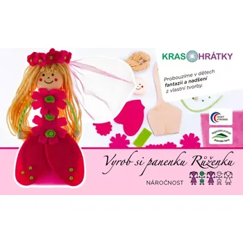 kreativní sada Panenka Růženka (sada na tvoření)