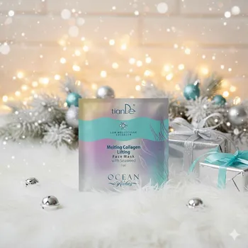 Čistící gel Tající kolagenová liftingová pleťová maska s mořskými řasami