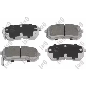 Brzdová destička LORO Sada brzdových destiček LOR 231-02-083