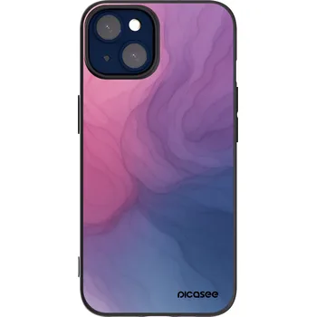 Pouzdro na mobilní telefon Picasee silikonový černý obal pro Apple iPhone 14 - Silk
