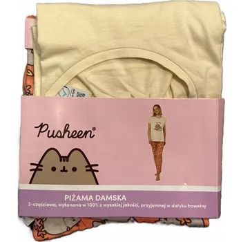 Dámské pyžamo Dámské pyžamo dvoudílné Pusheen 100% Bavlna vel. L
