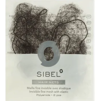 Kosmetika Sibel síťka jemná tmavohnědá S118023345 - 2 ks