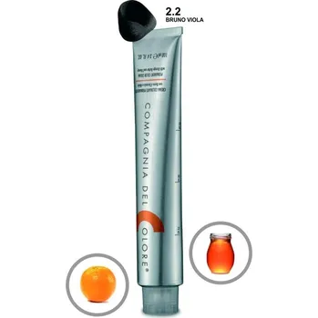 Barva na vlasy Compagnia Del Colore barva na vlasy 2.2 100 ml