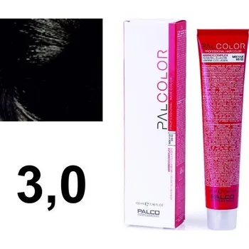 Barva na vlasy Palco profesionální barva na vlasy PALCOLOR 100 ml - 3,0