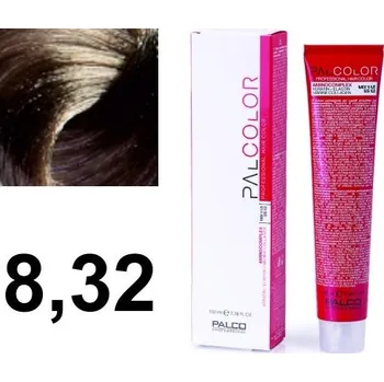Barva na vlasy Palco profesionální barva na vlasy PALCOLOR 100 ml - 8,32