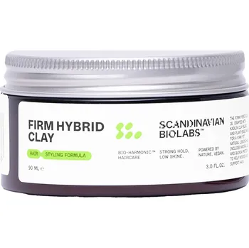 Stylingový přípravek Scandinavian Biolabs Firm Hybrid Clay Fixační stylingová pasta na vlasy, 90 ml