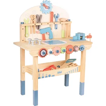 Dřevěná hračka 4iQ Group Dřevená dílna pro děti JUNIOR