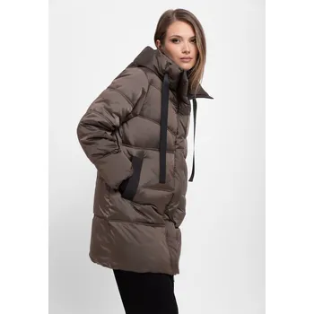 Dámská zimní bunda VOLCANO J-KALI L06057 Barva: Hnědá, Velikost: XXL