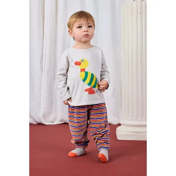 Kojenecké tepláky Bobo Choses Have Fun oranžová barva, 225AB073 22X, vel. 92