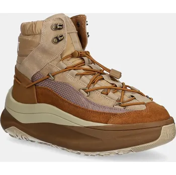 Pánská obuv Tenisky Moon Boot MB MOON247 XLACE MID hnědá barva, 80D2490030 M034, 46, 01A