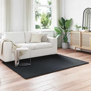 Koberec Koberec z umělé králičí kožešiny Olite Černá 120 x 170 cm