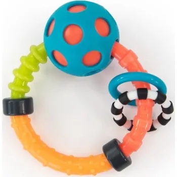 Kousátko s chrastítkem Bend & Flex Ring