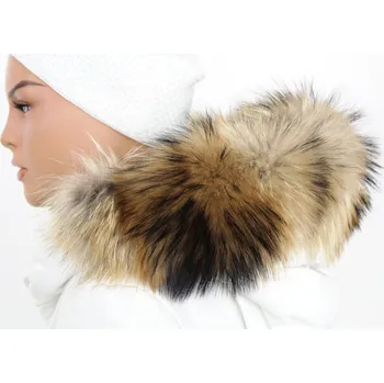 Sikora Kožešinový lem na kapuci - límec mývalovec M 45/28 (63 cm)